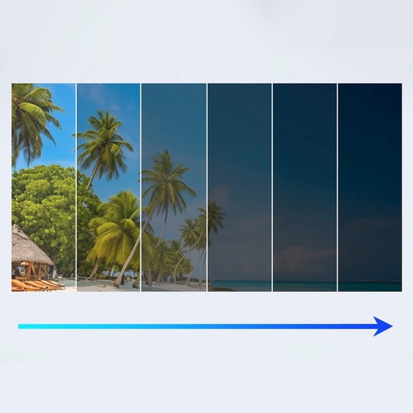 Steampunk Style Adjustable Tint Polarized Round Men Sunglasses, All Black - Picture 7 of 7